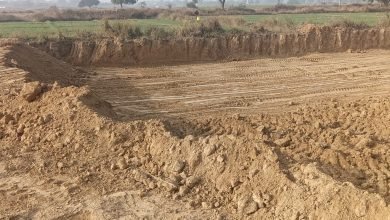 बिधनू के शिवगंज चौराई के पास अवैध तरीके से हो रहा है मिट्टी का खनन