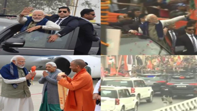 PM मोदी के रोड शो में उमड़ा जनसैलाब, जय श्री राम की गुंज के बीच 'अयोध्या धाम जंक्शन' का किया उद्घाटन