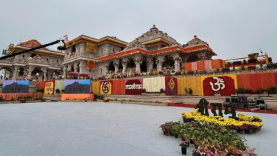 दिर परिसर पहुंचे पीएम मोदी; समारोह से पहले भावुक हुईं उमा-साध्वी ऋतंभरा