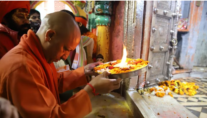 प्राण प्रतिष्ठा से पहले आज होंगे ये प्रमुख अनुष्ठान, सुरक्षा घेरे में आया परिसर, आज आएंगे सीएम योगी...