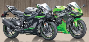 क्लिप-ऑन हैंडलबार, रियर-सेट फुटपेग्स, मस्कुलर टैंक, 