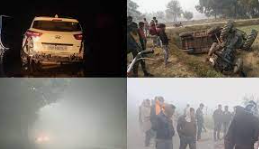 कोहरे के बीच नहर में गिरी तेज रफ्तार कार, एक युवक का शव मिला, दूसरे की तलाश जारी...