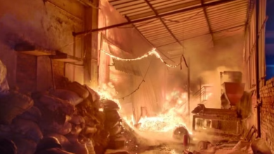 शॉर्ट सर्किट से धधकी आग...दो फैक्टरियां जलकर खाक,