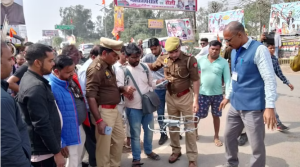 राहुल गांधी की सुरक्षा में चूक, ड्रोन से मचा हड़कंप...एसपीजी ने पकड़ा, पुलिस को सौंपा